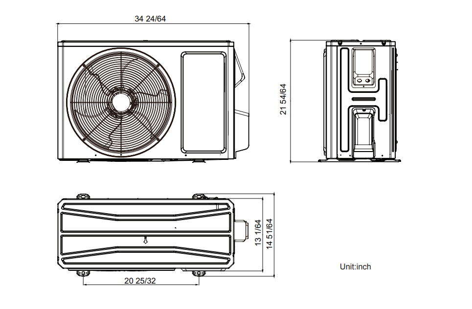 Classic Air Conditioner 18000 BTU Mini Split Air Conditioner & Heater Ductless Inverter System, 20 SEER2 230V Energy Efficient with 1.5 Ton Pre-Charged Heat Pump, Cools Up to 1000 Sq.Ft. Wifi Enabled